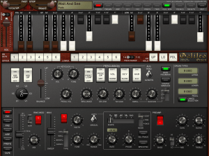 Screenshot of Galileo in fullscreen mode, running on iPad