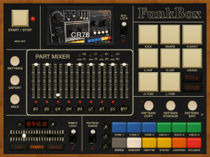 Screenshot of FunkBox running on iPad