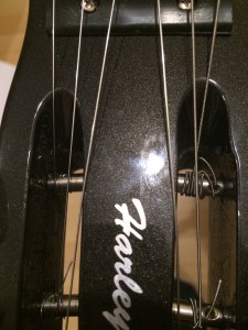 Photo of guitar headstock